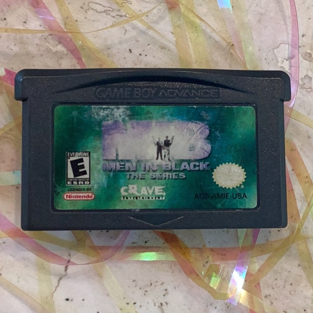Men In Black The Series Nintendo Gameboy Advance Game MIB Game Boy Authentic GBA